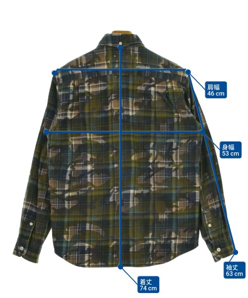 SOPHNET.（ソフネット）カジュアルシャツ カーキ サイズ:M メンズ/2200654998144