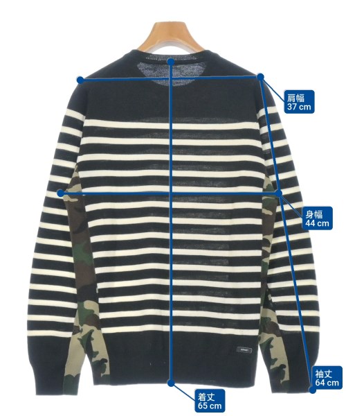 SOPHNET.（ソフネット）ニット・セーター 黒 サイズ:S メンズ/2200662047056