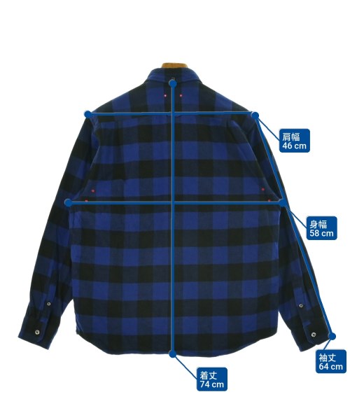 SOPHNET.（ソフネット）カジュアルシャツ 青 サイズ:S メンズ/2200662190158