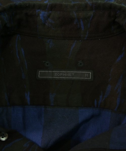 SOPHNET.（ソフネット）カジュアルシャツ 黒 サイズ:M メンズ/2200662190165