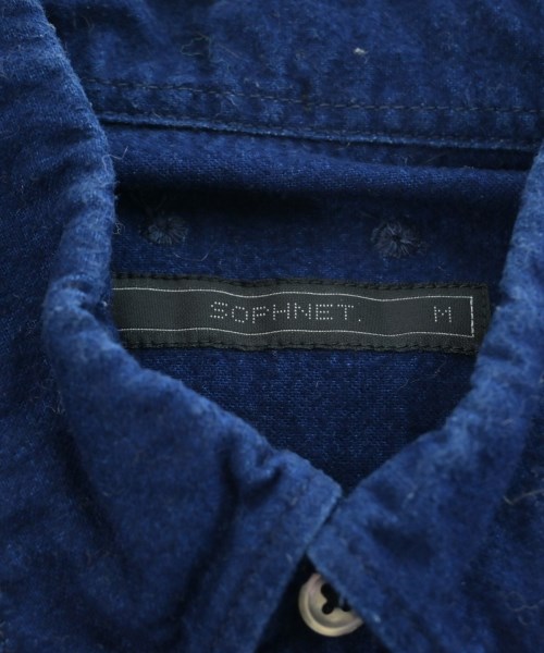 SOPHNET.（ソフネット）カジュアルシャツ 紺 サイズ:M メンズ/2200662190172