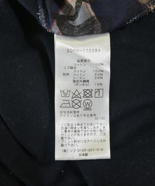 SOPHNET.（ソフネット）Tシャツ・カットソー 黒 サイズ:M メンズ/2200709098195