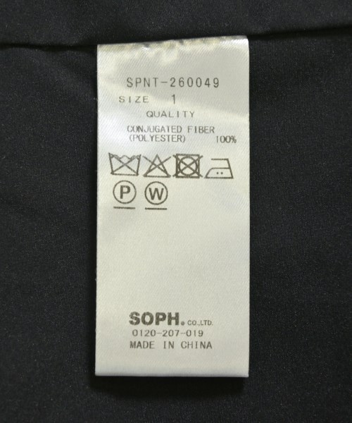 SOPHNET.（ソフネット）その他 黒 サイズ:1(S位) メンズ/2200711663015