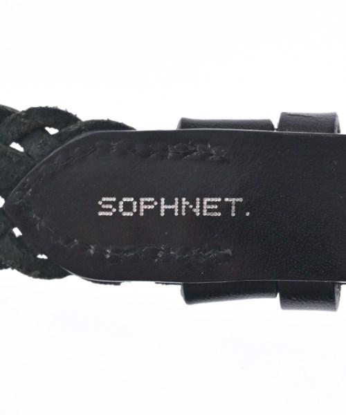 SOPHNET.（ソフネット）ベルト 黒 サイズ:- メンズ/2200702061028