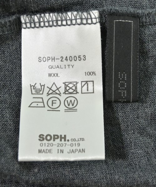 SOPHNET.（ソフネット）ニット・セーター グレー サイズ:L メンズ/2200712629041