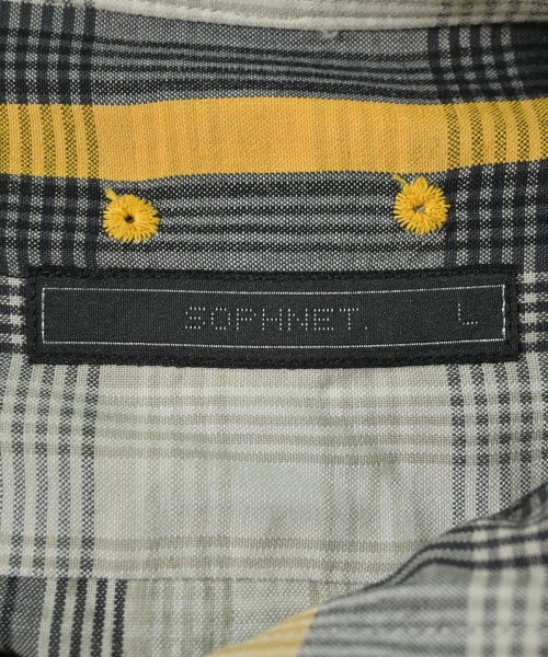 SOPHNET.（ソフネット）カジュアルシャツ 黒 サイズ:L メンズ/2200715535110