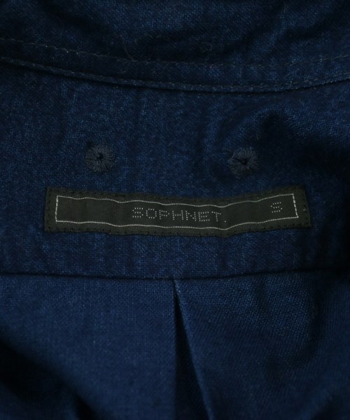 SOPHNET.（ソフネット）カジュアルシャツ 紺 サイズ:S メンズ/2200719167089