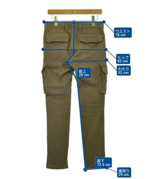 SOPHNET.（ソフネット）カーゴパンツ カーキ サイズ:S メンズ/2200719167256