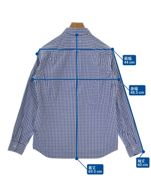 SOPHNET.（ソフネット）カジュアルシャツ 青 サイズ:S メンズ/2200644985031