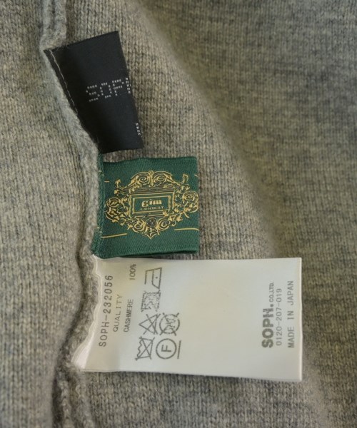 SOPHNET.（ソフネット）ニット・セーター グレー サイズ:L メンズ/2200645056044