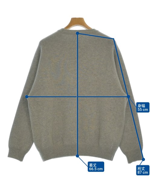 SOPHNET.（ソフネット）ニット・セーター グレー サイズ:L メンズ/2200645056044
