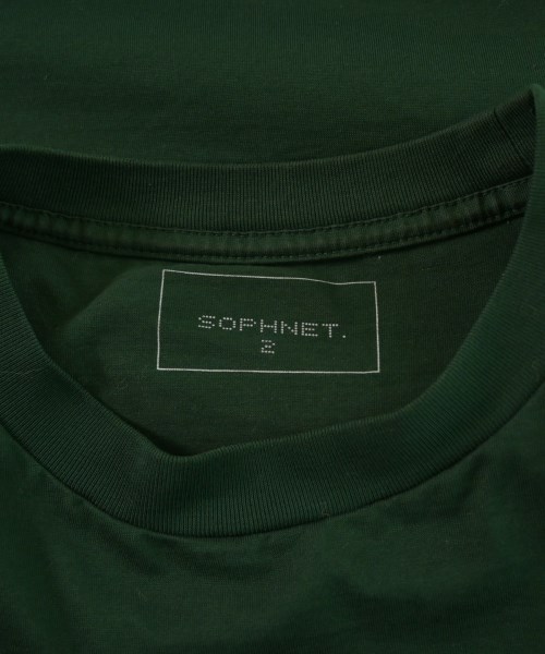 SOPHNET.（ソフネット）Tシャツ・カットソー 緑 サイズ:2(M位) メンズ/2200647898024