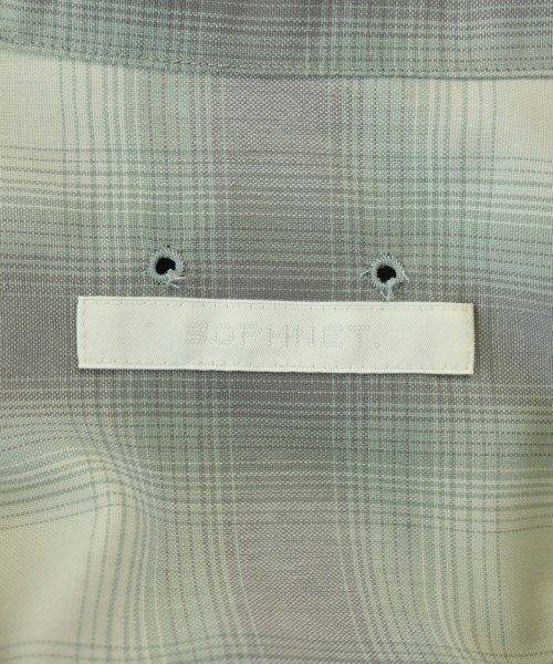 SOPHNET.（ソフネット）カジュアルシャツ グレー サイズ:2(M位) メンズ/2200648965046