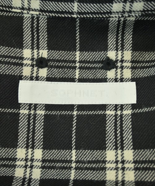 SOPHNET.（ソフネット）カジュアルシャツ 黒 サイズ:4(XL位) メンズ/2200648965053