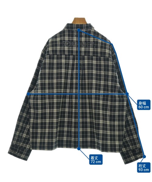 SOPHNET.（ソフネット）カジュアルシャツ 黒 サイズ:4(XL位) メンズ/2200648965053