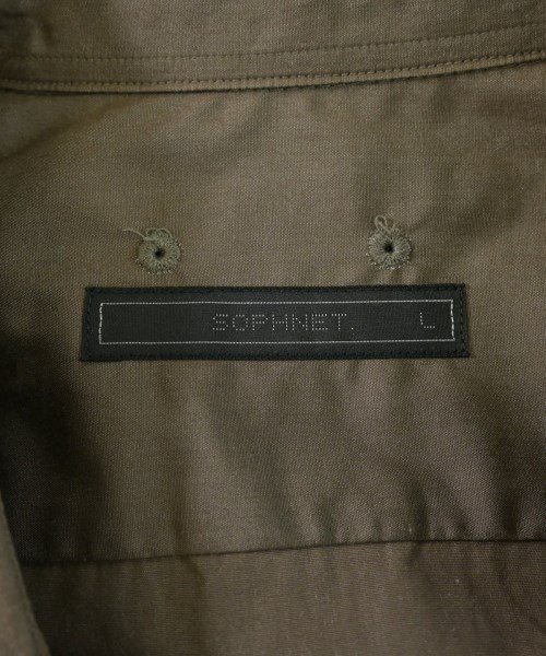 SOPHNET.（ソフネット）カジュアルシャツ 茶 サイズ:L メンズ/2200649007035