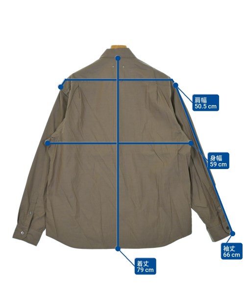 SOPHNET.（ソフネット）カジュアルシャツ 茶 サイズ:L メンズ/2200649007035