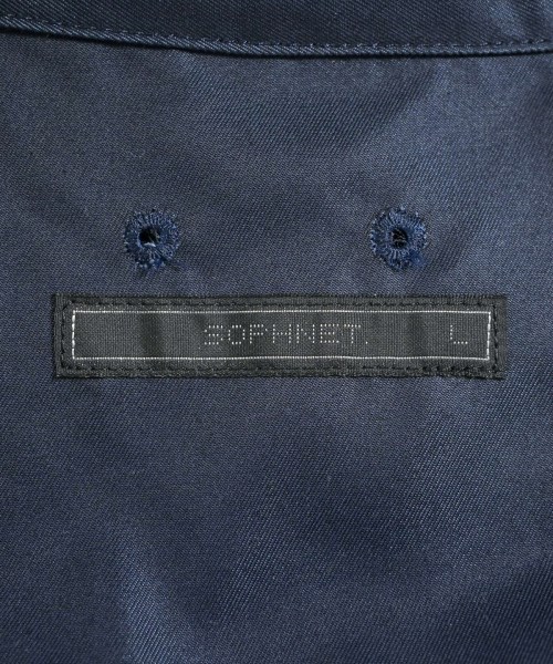 SOPHNET.（ソフネット）カジュアルシャツ 紺 サイズ:L メンズ/2200649143061