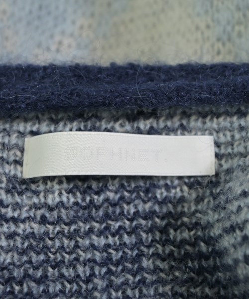 SOPHNET.（ソフネット）カーディガン 紺 サイズ:4(XL位) メンズ/2200651766029