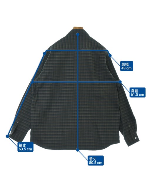 SOPHNET.（ソフネット）カジュアルシャツ 緑 サイズ:4(XL位) メンズ/2200651766043