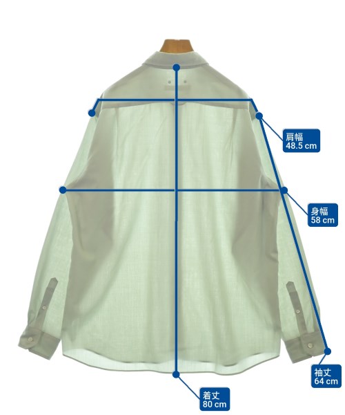 SOPHNET.（ソフネット）カジュアルシャツ 緑 サイズ:4(XL位) メンズ/2200652092035