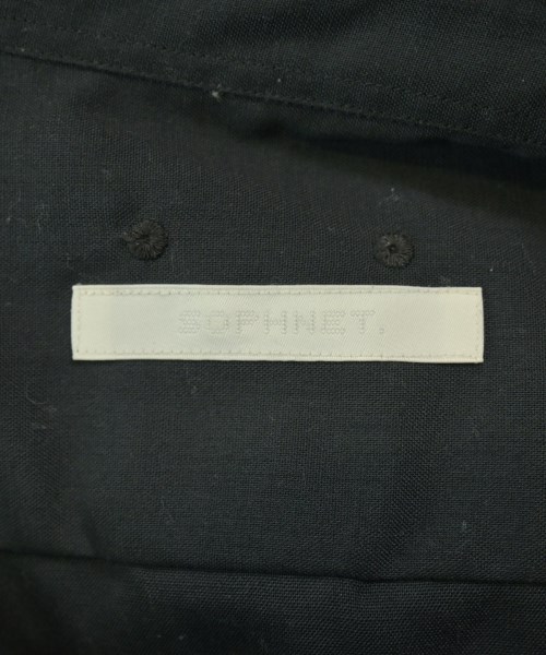 SOPHNET.（ソフネット）カジュアルシャツ 黒 サイズ:4(XL位) メンズ/2200652092042