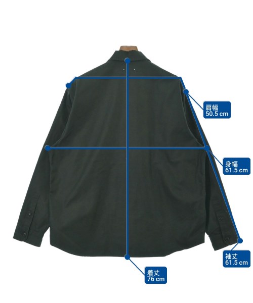 SOPHNET.（ソフネット）カジュアルシャツ 黒 サイズ:L メンズ/2200653120027