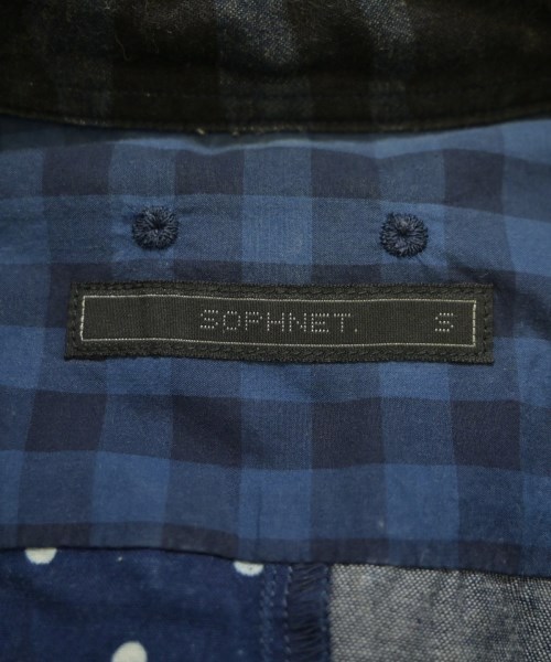 SOPHNET.（ソフネット）カジュアルシャツ 紺 サイズ:S メンズ/2200653820057