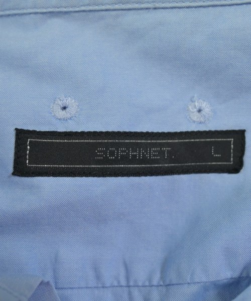 SOPHNET.（ソフネット）カジュアルシャツ 青 サイズ:L メンズ/2200701906030