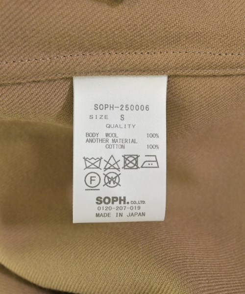 SOPHNET.（ソフネット）その他 ベージュ サイズ:S メンズ/2200707385044