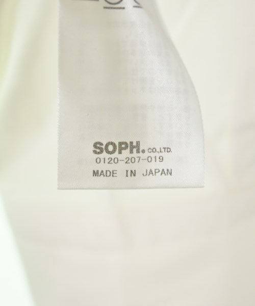 SOPHNET.（ソフネット）カジュアルシャツ 白 サイズ:M メンズ/2200707385068