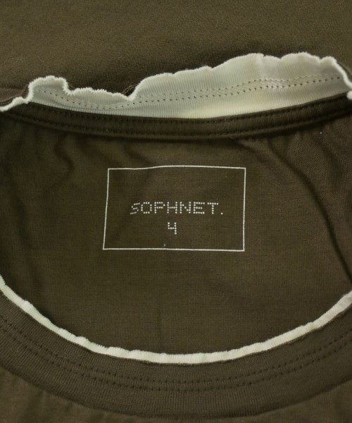 SOPHNET.（ソフネット）Tシャツ・カットソー カーキ サイズ:4(XL位) メンズ/2200708328033