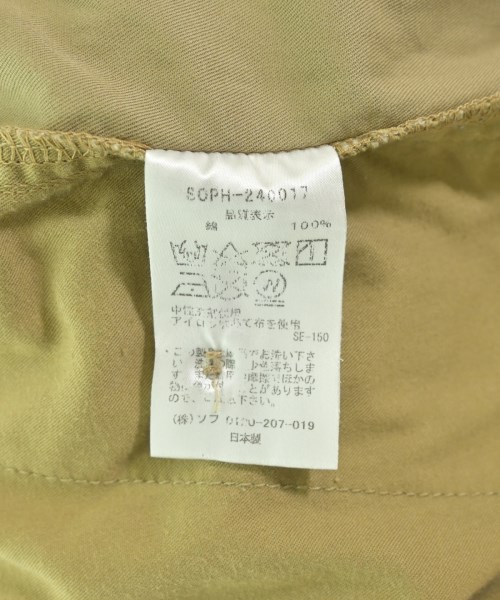 SOPHNET.（ソフネット）カーゴパンツ ベージュ サイズ:XL メンズ/2200704664012