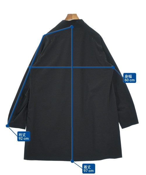 SOPHNET.（ソフネット）ステンカラーコート 黒 サイズ:2(M位) メンズ/2200665198038