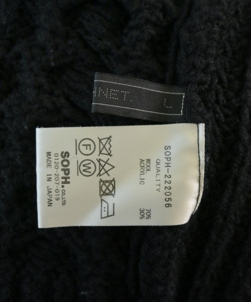 SOPHNET.（ソフネット）ニット・セーター 黒 サイズ:L メンズ/2200663917044