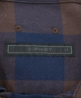 SOPHNET.（ソフネット）カジュアルシャツ 茶 サイズ:M メンズ/2200663917075