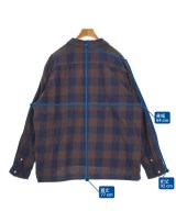 SOPHNET.（ソフネット）カジュアルシャツ 茶 サイズ:M メンズ/2200663917075