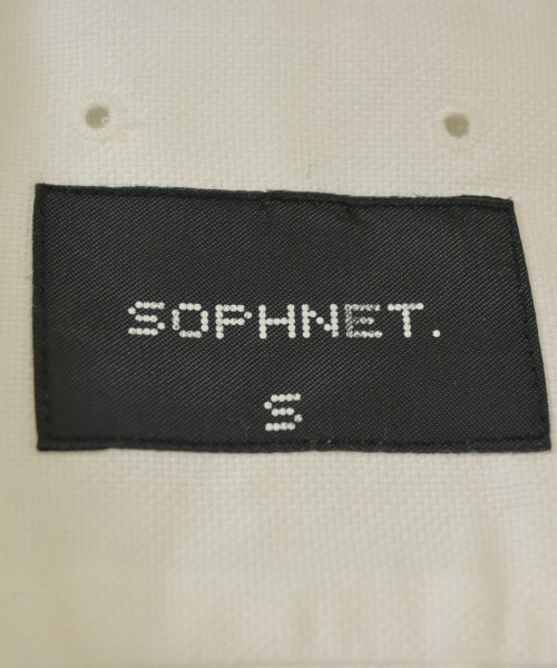 SOPHNET.（ソフネット）カジュアルシャツ 白 サイズ:S メンズ/2200663917099