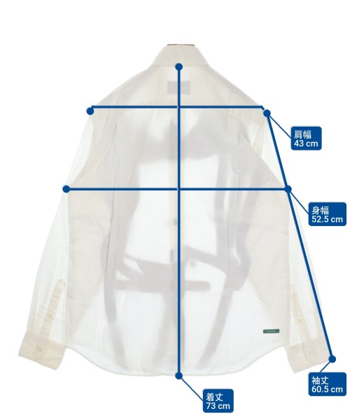 SOPHNET.（ソフネット）カジュアルシャツ 白 サイズ:S メンズ/2200663917099