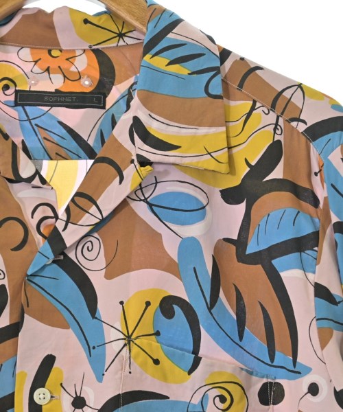 SOPHNET.（ソフネット）カジュアルシャツ ピンク サイズ:L メンズ/2200663917112