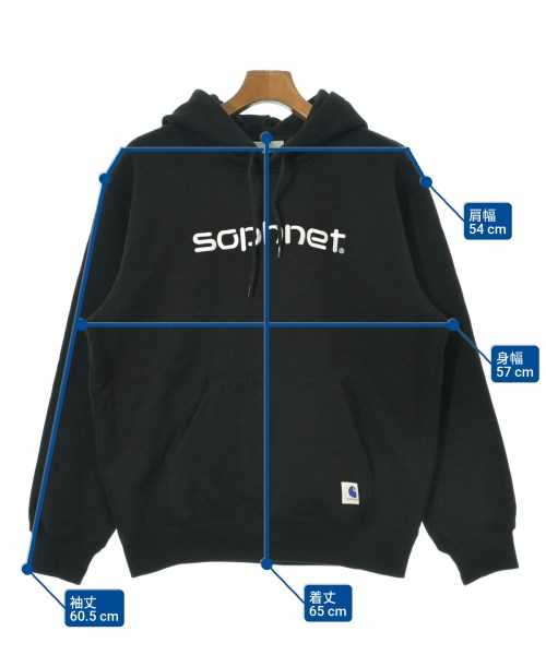 SOPHNET.（ソフネット）パーカー 黒 サイズ:M メンズ/2200668485012