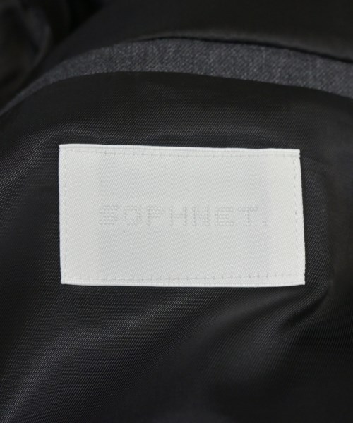 SOPHNET.（ソフネット）テーラードジャケット グレー サイズ:4(XL位) メンズ/2200670079339