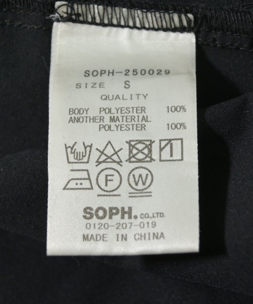 SOPHNET.（ソフネット）その他 黒 サイズ:S メンズ/2200729367066