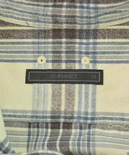 SOPHNET.（ソフネット）カジュアルシャツ 白 サイズ:M メンズ/2200725313043