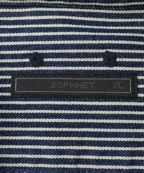 SOPHNET.（ソフネット）カジュアルシャツ 紺 サイズ:XL メンズ/2200728401419