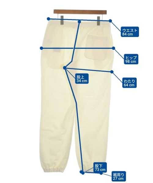 SOPHNET.（ソフネット）スウェットパンツ 白 サイズ:XL メンズ/2200728401488