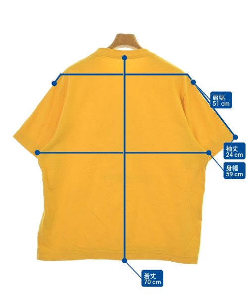 SOPHNET.（ソフネット）Tシャツ・カットソー 黄 サイズ:2(M位) メンズ/2200737074031