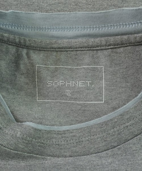 SOPHNET.（ソフネット）Tシャツ・カットソー グレー サイズ:2(M位) メンズ/2200737074048
