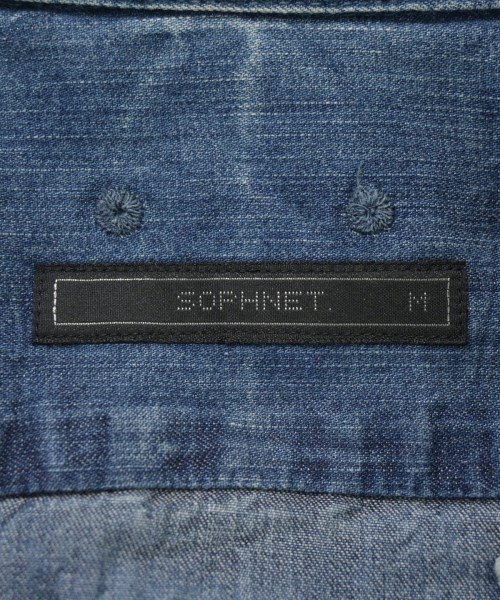 SOPHNET.（ソフネット）カジュアルシャツ 紺 サイズ:M メンズ/2200715494257