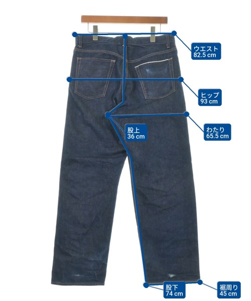uniform experiment（ユニフォームエクスペリメント）デニムパンツ 紺 サイズ:1(M位) メンズ/2200720132045